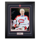 Jean Beliveau Signed Montreal Canadiens 100th Anniversary 26x32 Frame | AJ Sports.