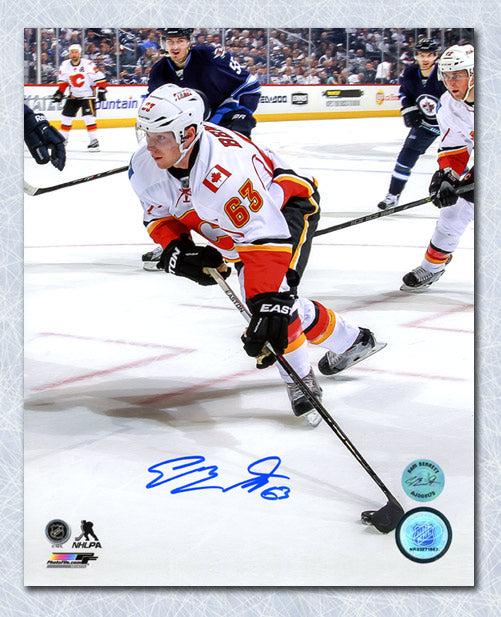 Sam Bennett Calgary Flames Autographed 1st NHL Game 8x10 Photo | AJ Sports.