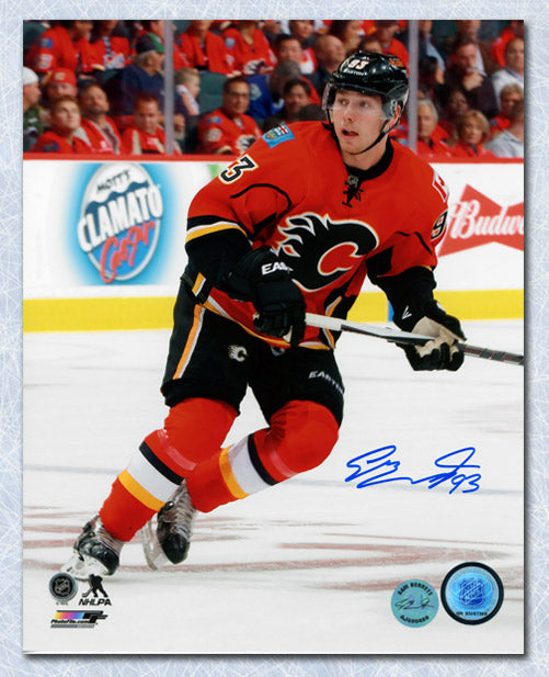 Sam Bennett Calgary Flames Signed Hockey 8x10 Photo | AJ Sports.
