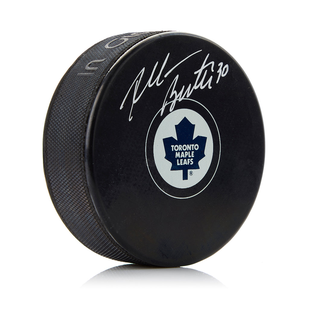 Allan Bester Toronto Maple Leafs Autographed Hockey Puck | AJ Sports.