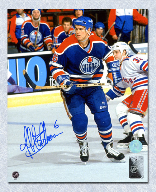 Jeff Beukeboom Edmonton Oilers Signed Hockey 8x10 Photo | AJ Sports.