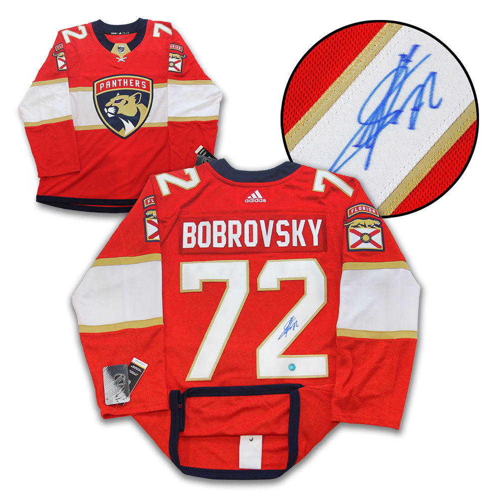 Sergei Bobrovsky Florida Panthers Autographed Adidas Jersey | AJ Sports.