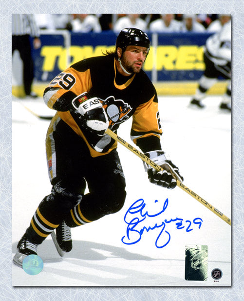 Phil Bourque Pittsburgh Penguins Autographed 8x10 Photo | AJ Sports.