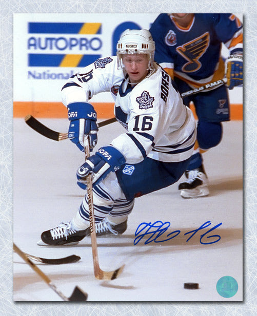 Nikolai Borschevsky Toronto Maple Leafs Signed Hockey 8x10 Photo | AJ Sports.