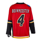 Jay Bouwmeester Calgary Flames Autographed Fanatics Jersey | AJ Sports.
