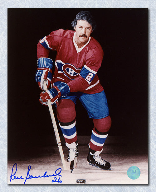 Pierre Bouchard Montreal Canadiens Autographed 8x10 Photo | AJ Sports.