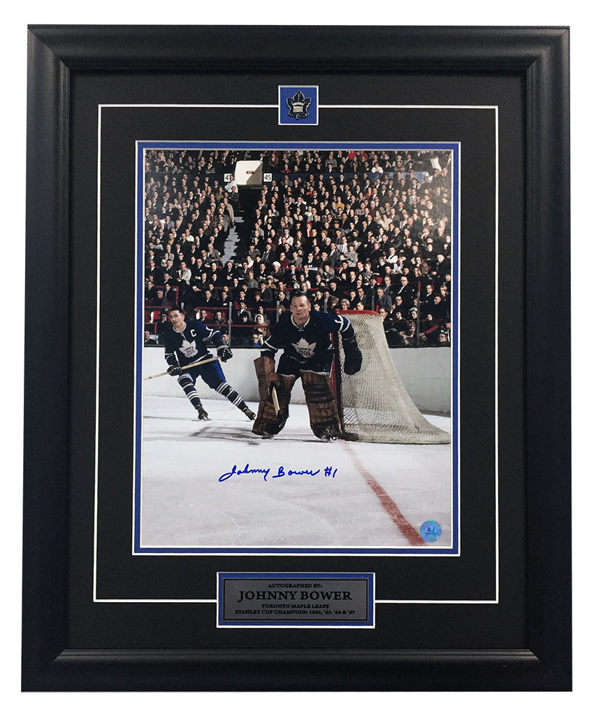 Johnny Bower Autographed Toronto Maple Leafs Hockey Puck JSA - Got  Memorabilia