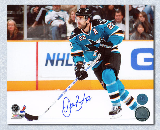 Dan Boyle San Jose Sharks Signed Hockey 8x10 Photo | AJ Sports.