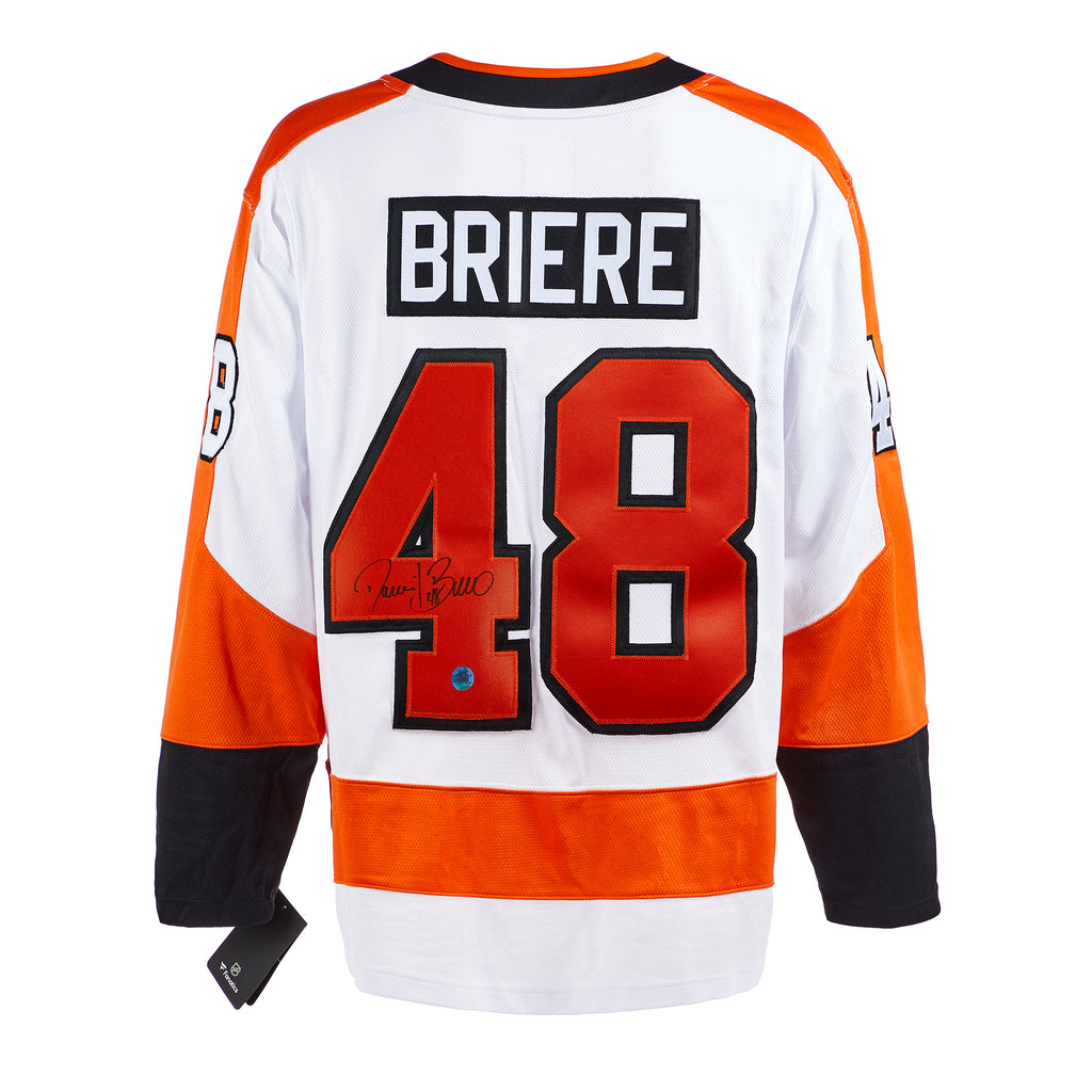 Daniel Briere Philadelphia Flyers Signed White Fanatics Jersey | AJ Sports.