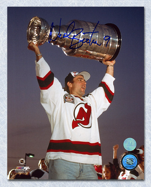 Neal Broten New Jersey Devils Signed 1995 Stanley Cup 8x10 Photo | AJ Sports.