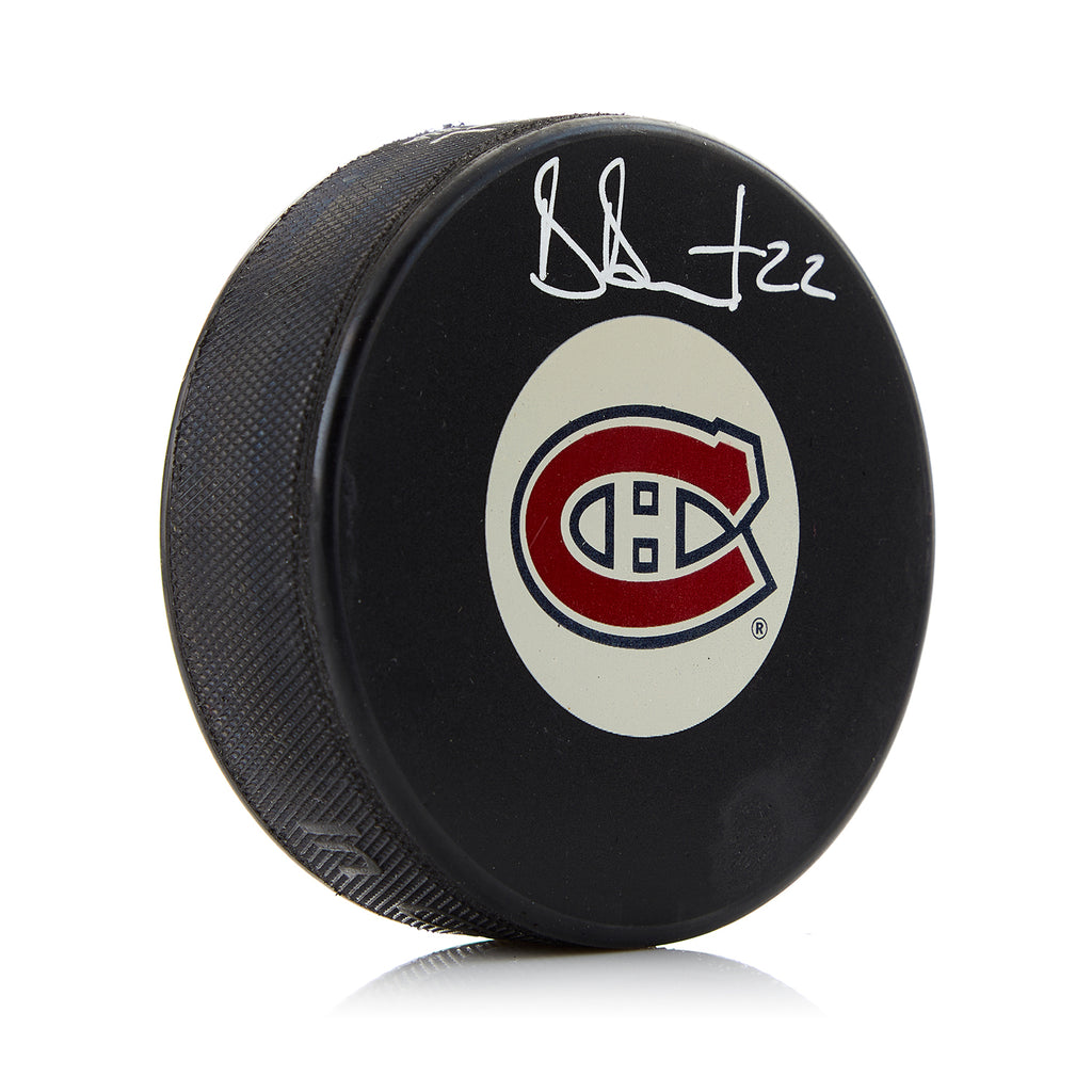 Benoit Brunet Montreal Canadiens Autographed Hockey Puck | AJ Sports.