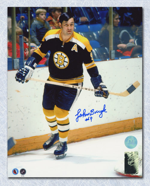 Johnny Bucyk Boston Bruins Autographed Hockey 8x10 Photo | AJ Sports.