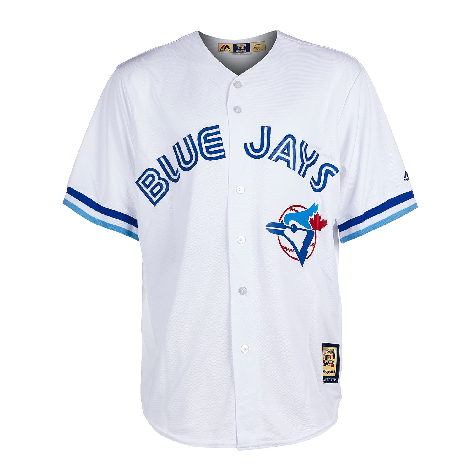 AJ Sports  Joe Carter Toronto Blue Jays Signed Vintage Cooperstown Jersey