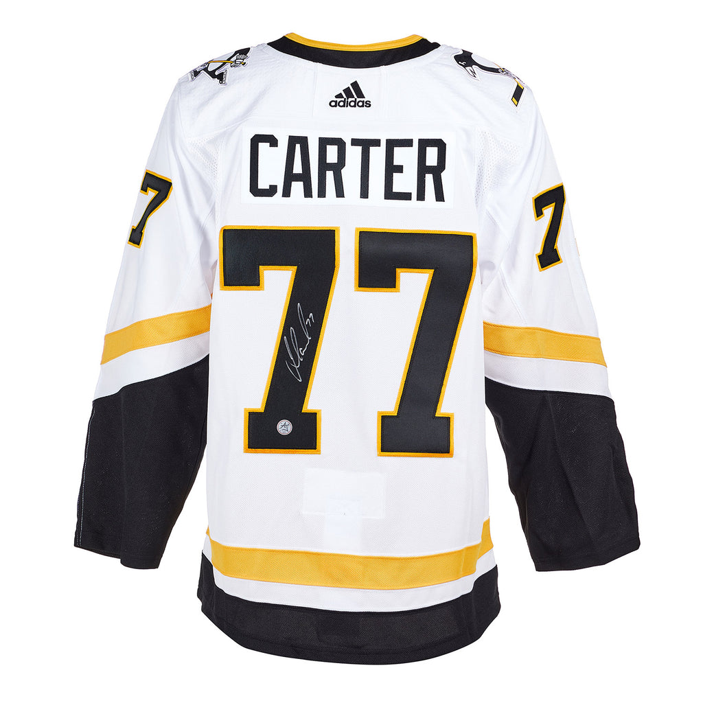 Jeff Carter Pittsburgh Penguins Signed Reverse Retro Adidas Jersey | AJ Sports.