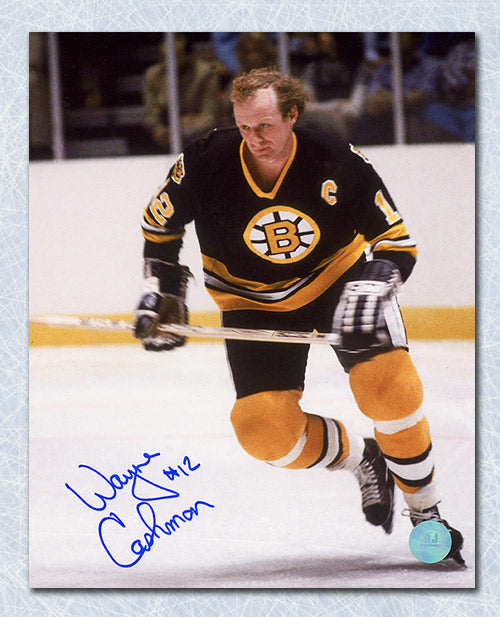 Wayne Cashman Boston Bruins Autographed 8x10 Photo | AJ Sports.