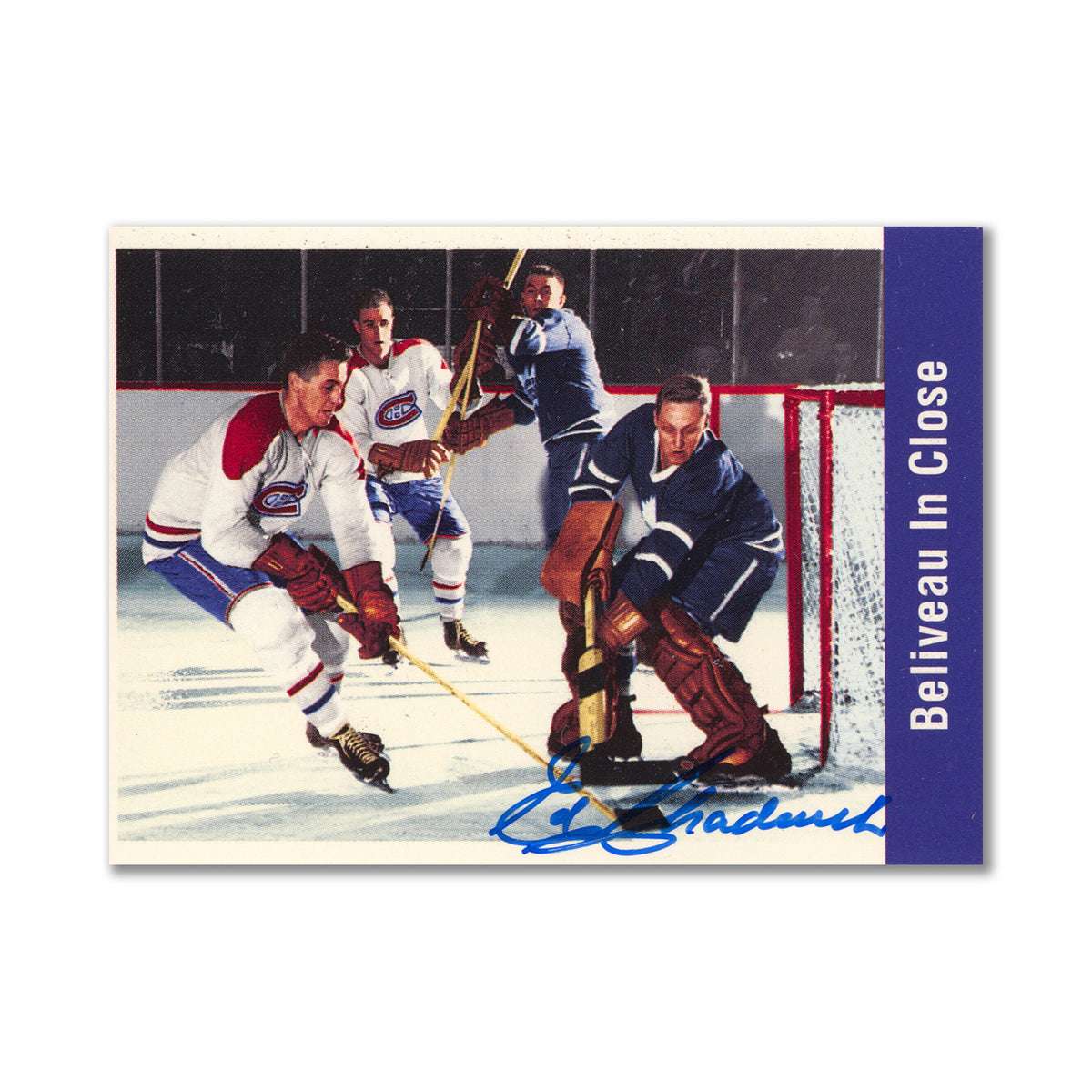 AJ Sports | Autographed 1994 Parkhurst Missing Link #157 Ed Chadwick ...
