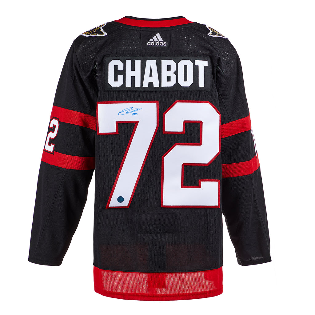 Thomas Chabot Ottawa Senators Autographed Adidas Jersey | AJ Sports.
