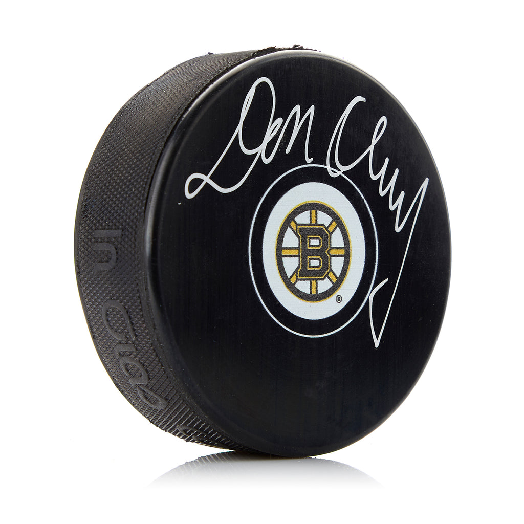 Don Cherry Boston Bruins Autographed Hockey Puck | AJ Sports.