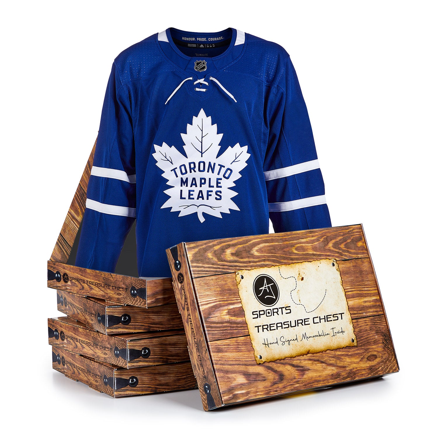 AJ Sports  2014 Toronto Maple Leafs Winter Classic 6 Player Signed  Authentic Reebok Jersey