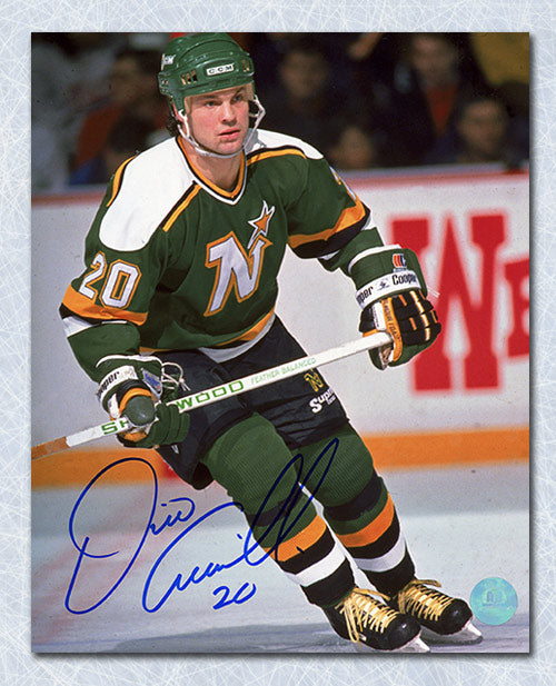 Dino Ciccarelli Minnesota North Stars Autographed Hockey 8x10 Photo | AJ Sports.