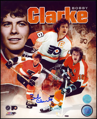 Bobby Clarke Philadelphia Flyers Autographed Collage 8x10 Photo | AJ Sports.