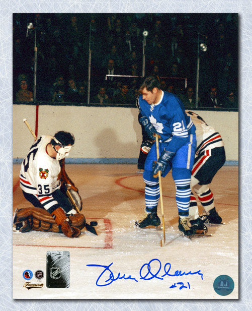 Terry Clancy Toronto Maple Leafs Autographed Hockey 8x10 Photo | AJ Sports.