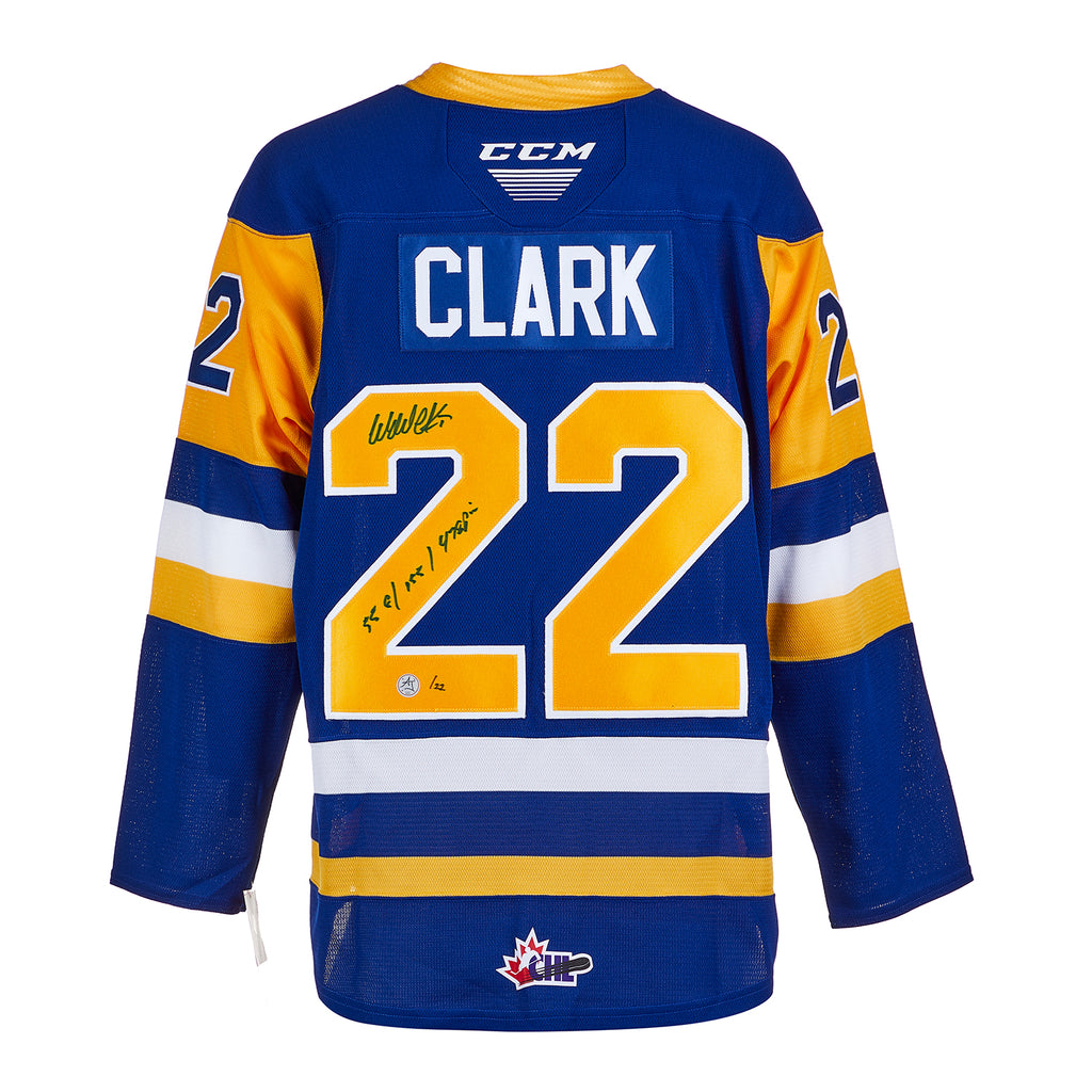 Wendel Clark Signed Toronto Maple Leafs White Hockey Jersey – Franklin Mint