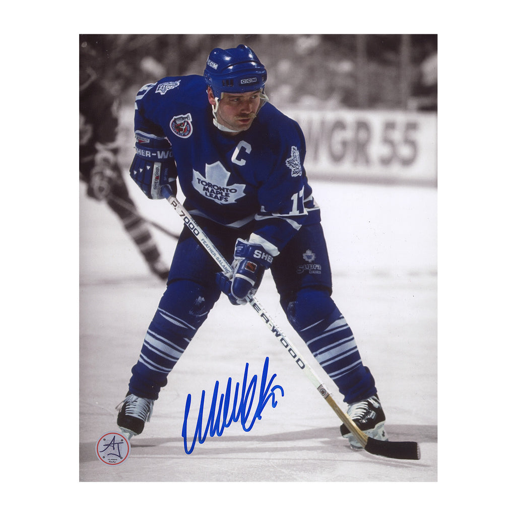 Wendel Clark Signed Toronto Maple Leafs White Hockey Jersey – Franklin Mint