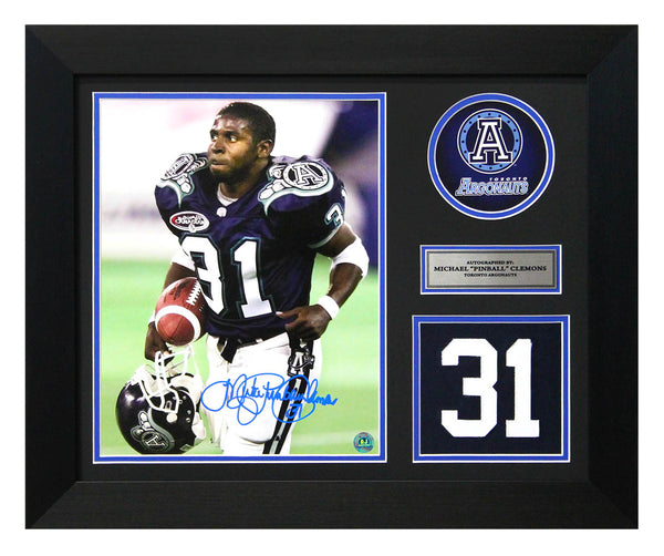 AJ Sports | Pinball Clemons Signed Toronto Argonauts Game Day