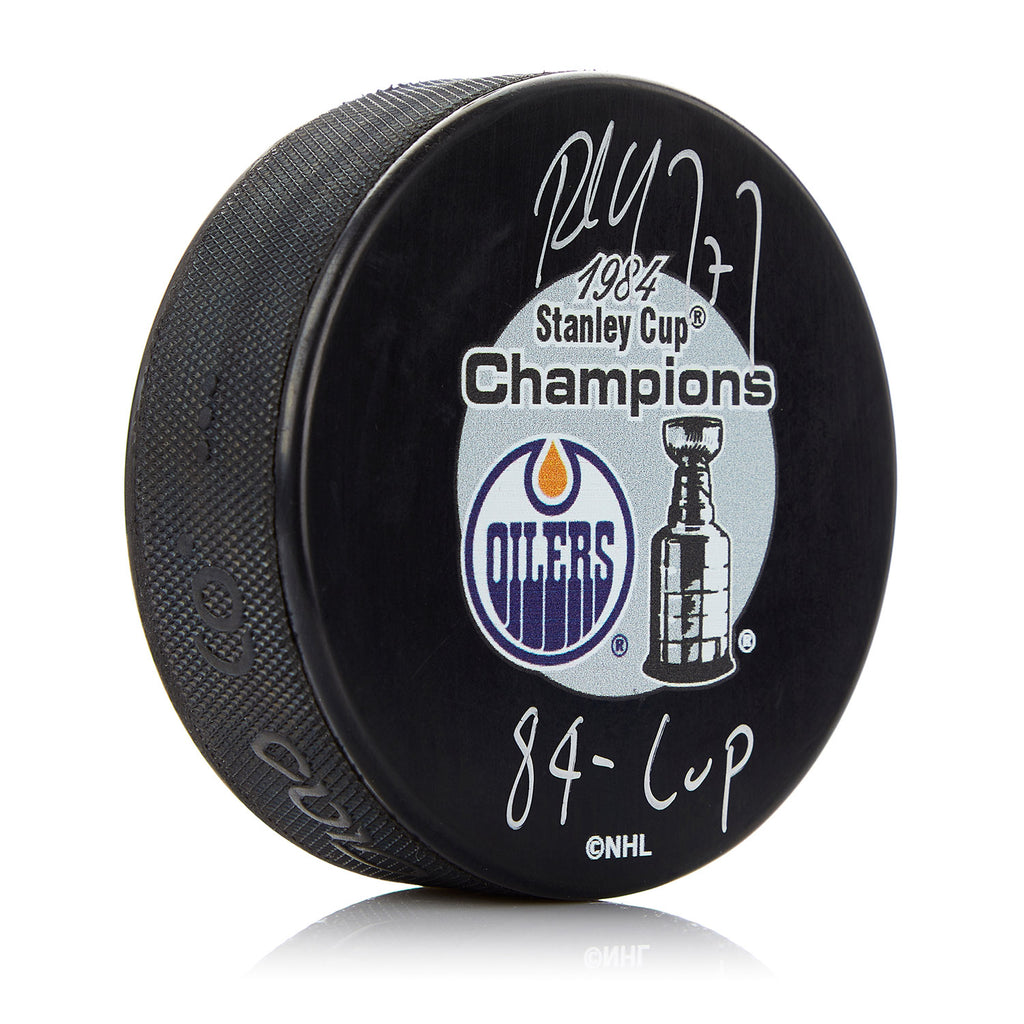 Paul Coffey Edmonton Oilers STATS CCM Autographed Jersey - NHL Auctions