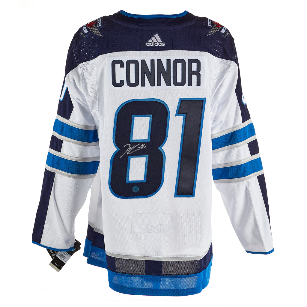Kyle Connor Winnipeg Jets Signed White Adidas Jersey | AJ Sports.