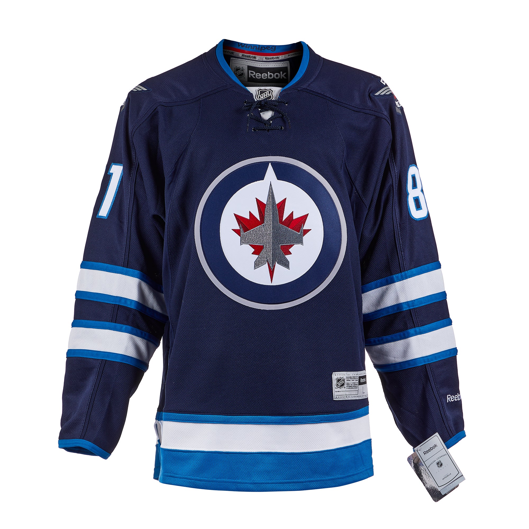 Official Reebok Winnipeg Jets Jersey - Size XL, Hockey