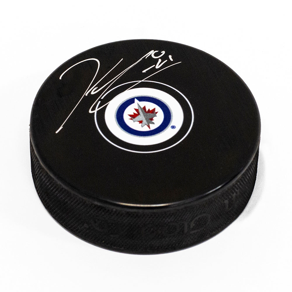 Kyle Connor Winnipeg Jets Autographed Hockey Puck | AJ Sports.