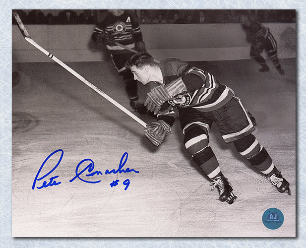 Pete Conacher Chicago Blackhawks Autographed 8x10 Photo | AJ Sports.