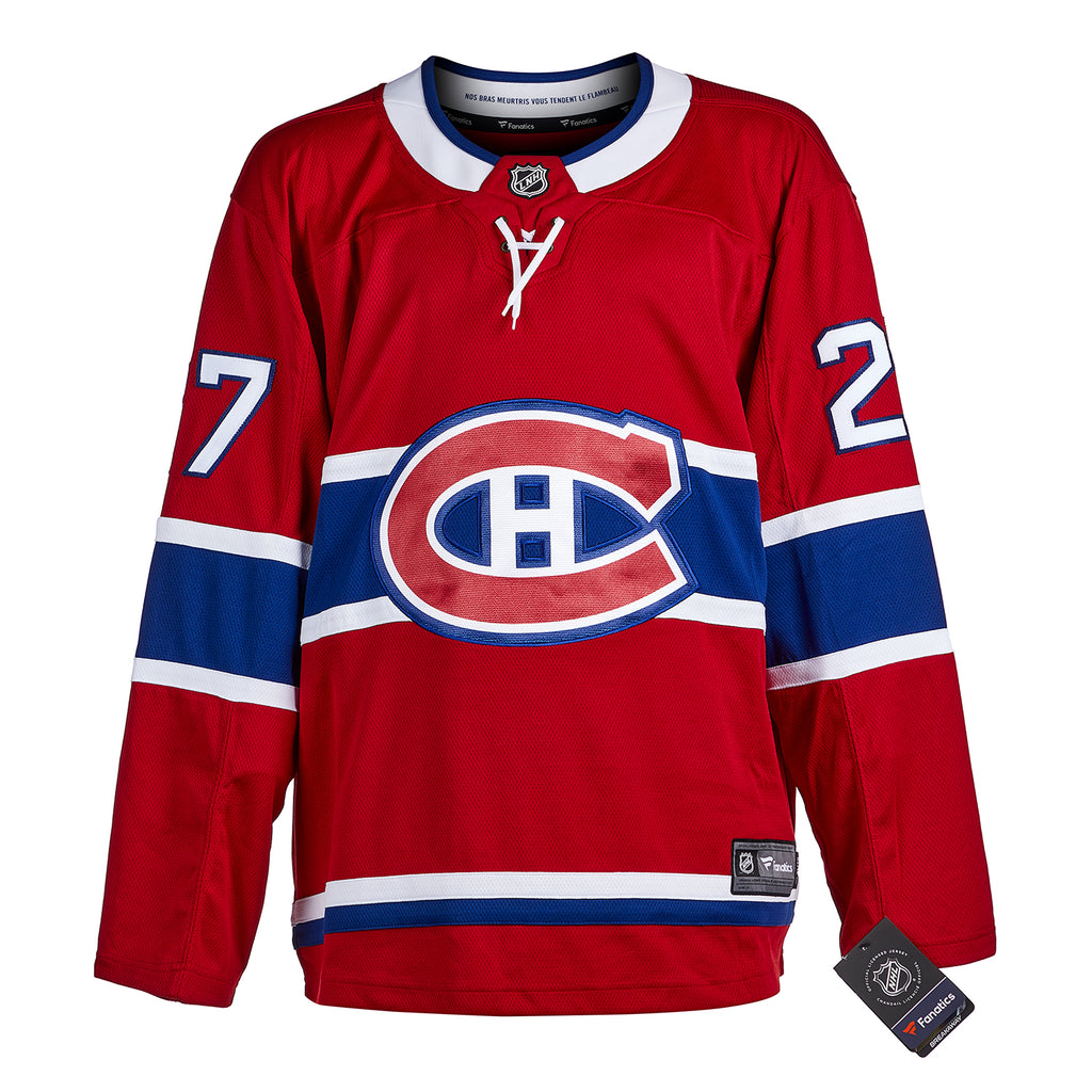 Shayne Corson Montreal Canadiens Autographed Fanatics Jersey | AJ Sports.