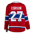 Shayne Corson Montreal Canadiens Autographed Fanatics Jersey | AJ Sports.