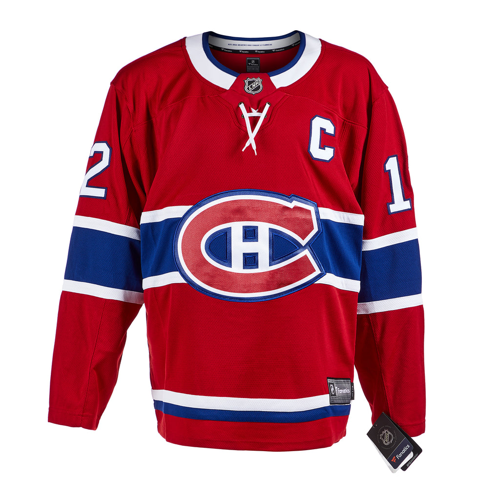 Yvan Cournoyer Montreal Canadiens Autographed Fanatics Jersey | AJ Sports.