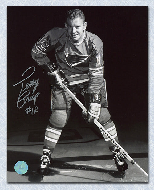 Terry Crisp St Louis Blues Autographed 8x10 Photo | AJ Sports.