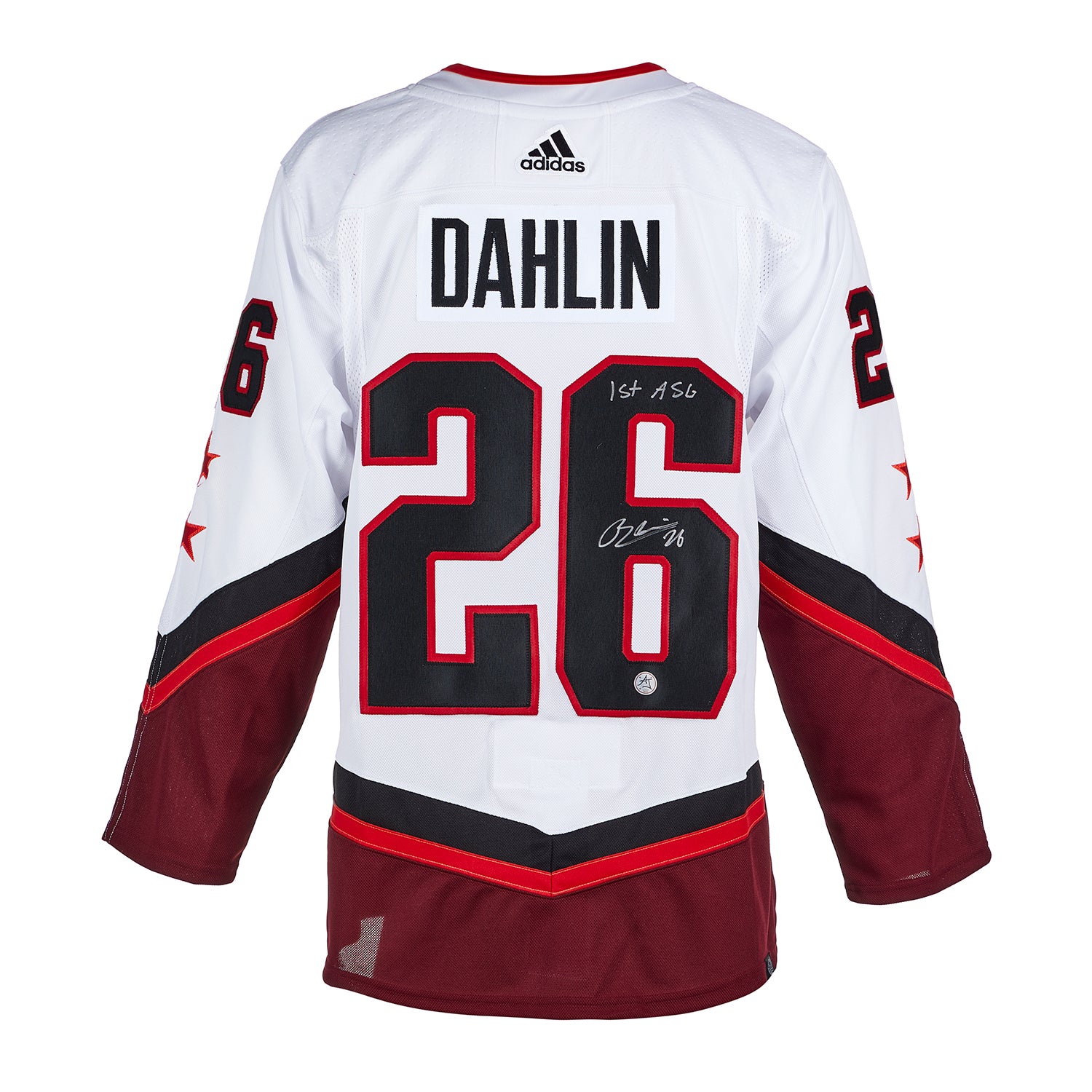 Rasmus Dahlin Buffalo Sabres Autographed White Adidas Authentic Jersey