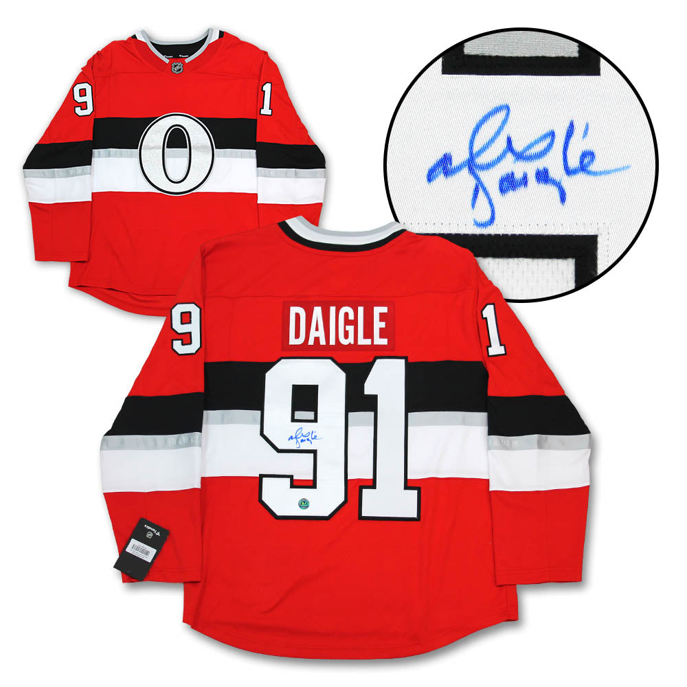 Alexandre Daigle Ottawa Senators Autographed Fanatics Jersey | AJ Sports.