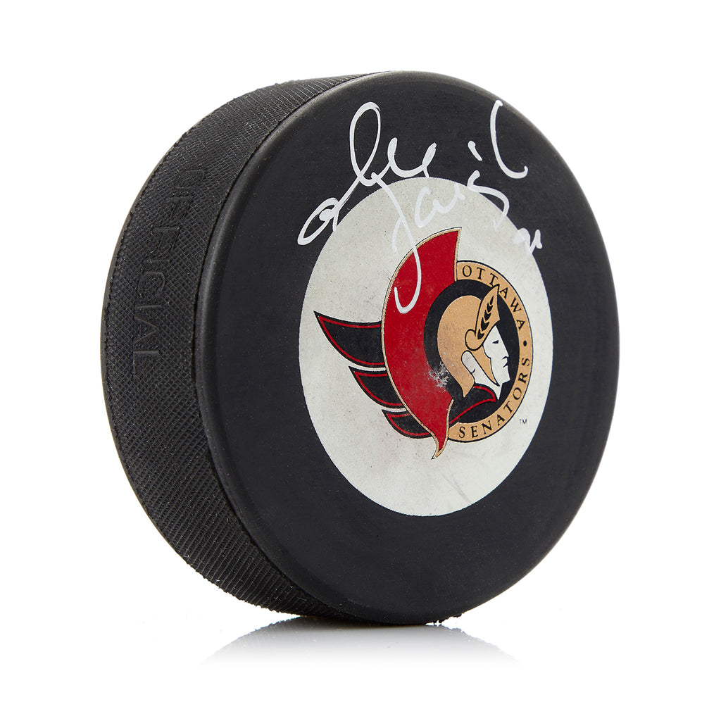 Alexandre Daigle Ottawa Senators Autographed Hockey Puck | AJ Sports.