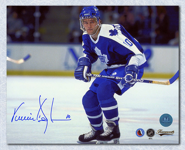 Vincent Damphousse Toronto Maple Leafs Autographed 8x10 Photo | AJ Sports.