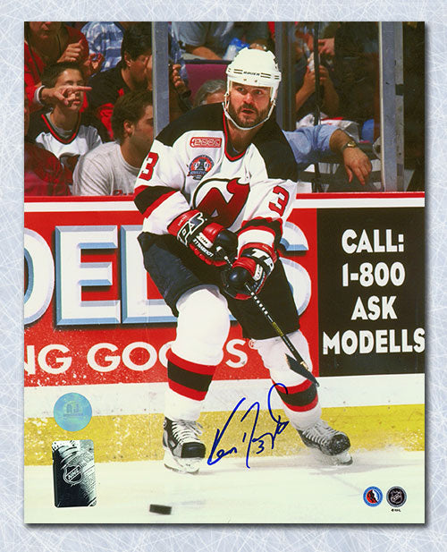 Ken Daneyko New Jersey Devils Autographed Stanley Cup Finals 8x10 Photo | AJ Sports.