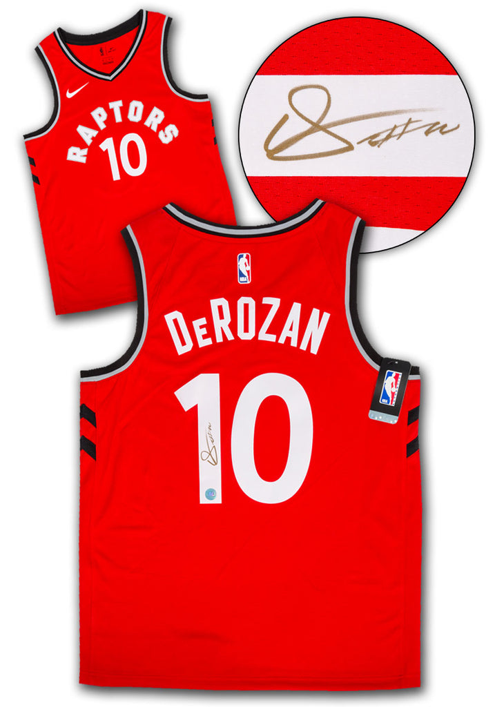 DeMar DeRozan Signed Chicago Bulls Jersey (Beckett) 5xNBA All Star Sma –