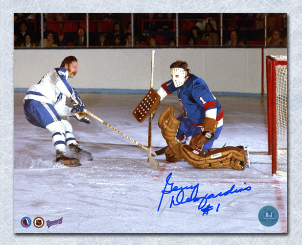 Gerry Desjardins New York Islanders Autographed Goalie 8x10 Photo | AJ Sports.