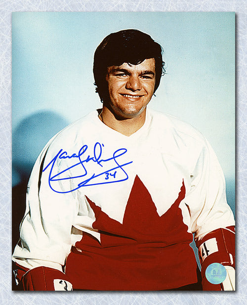 Marcel Dionne Team Canada 1972 Summit Series Signed 8x10 Photo | AJ Sports.