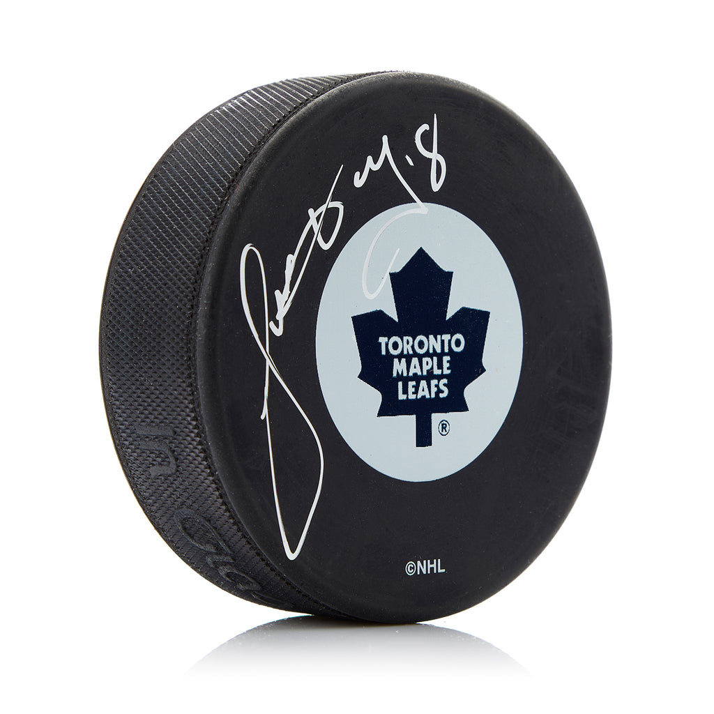 Jim Dorey Toronto Maple Leafs Autographed Hockey Puck | AJ Sports.