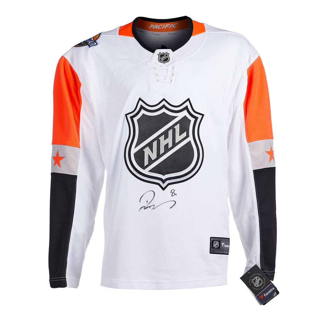 Drew Doughty 2018 NHL All Star Game Signed on Front Fanatics Jersey | AJ Sports.
