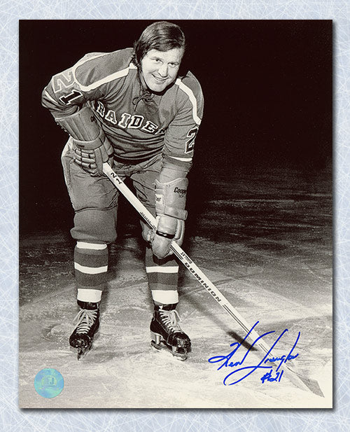 Kent Douglas New York Raiders Autographed WHA Hockey 8x10 Photo | AJ Sports.