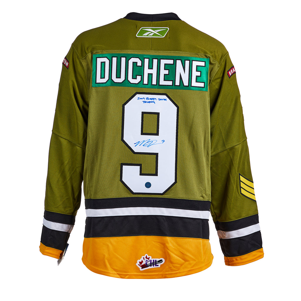 Matt Duchene Brampton Battalion Signed CHL Hockey Jersey | AJ Sports.